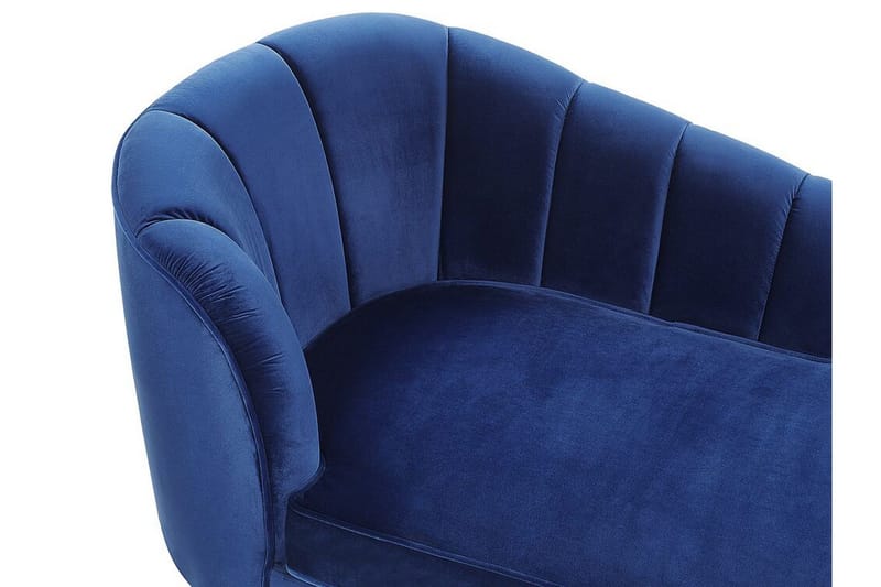 Allier Sjeselong Venstre - Fløyel/Koboltblå - Møbler - Stoler - Lenestoler - Liggestol