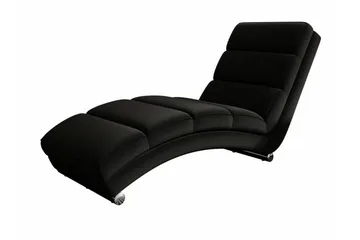 Kintore Liggfåtölj 62 cm NO_BRAND Black - Møbler - Stoler - Lenestoler - Liggestol