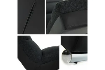 Kintore Liggfåtölj 62 cm NO_BRAND Black - Møbler - Stoler - Lenestoler - Liggestol