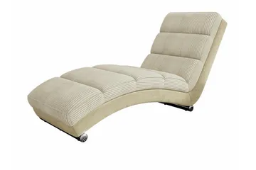 Kintore Liggfåtölj 62 x 84 cm beige - Møbler - Stoler - Lenestoler - Liggestol