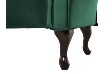 Lattes Sjeselong Høyre - Fløyel/Grønn - Møbler - Sofaer - Dagsenger