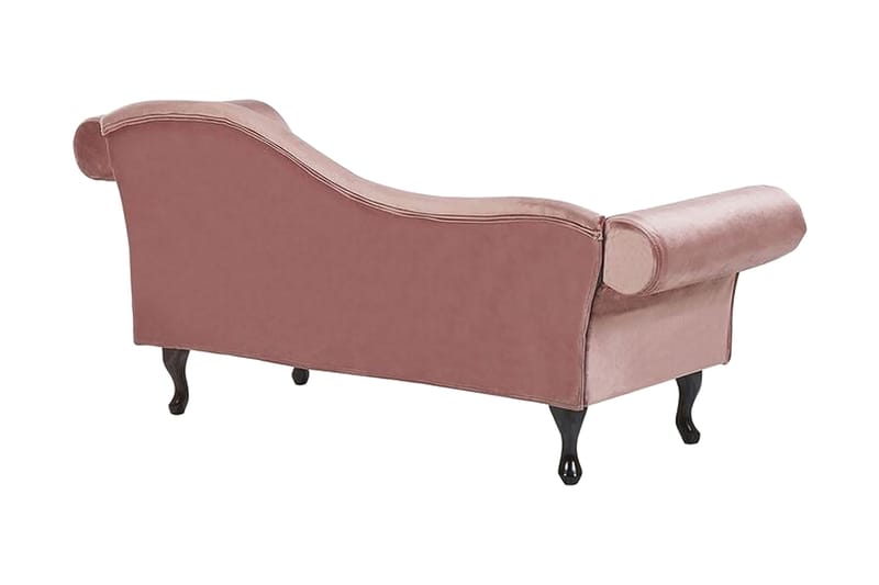 Lattes Sjeselong Høyre - Fløyel/Rosa - Møbler - Sofaer - Dagsenger