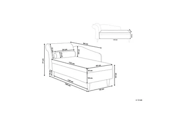 Luiro Sjeselong - Blå - Møbler - Stoler - Lenestoler - Liggestol