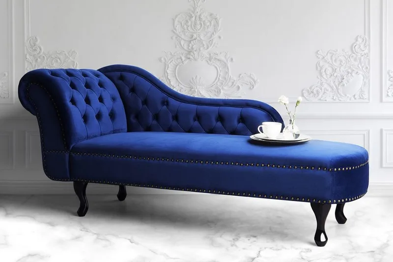 Nimes Sjeselong - Blå - Møbler - Stoler - Lenestoler - Liggestol