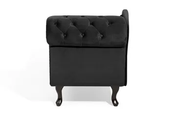 Nimes Sjeselong - Svart - Møbler - Stoler - Lenestoler - Liggestol