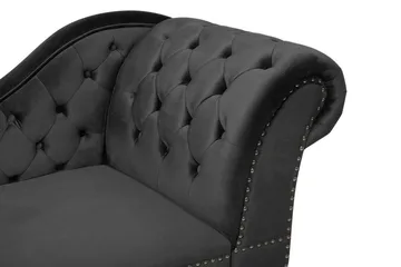 Nimes Sjeselong - Svart - Møbler - Stoler - Lenestoler - Liggestol