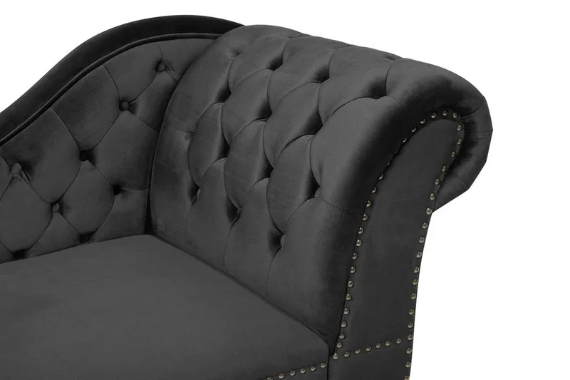 Nimes Sjeselong - Svart - Møbler - Stoler - Lenestoler - Liggestol