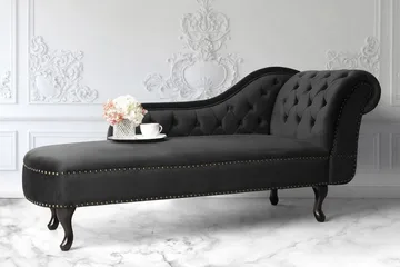 Nimes Sjeselong - Svart - Møbler - Stoler - Lenestoler - Liggestol