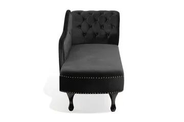 Nimes Sjeselong - Svart - Møbler - Stoler - Lenestoler - Liggestol