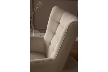 Ravinda Liggestol - Beige - Møbler - Stoler - Lenestoler - Ørelappstol