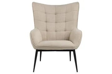 Ravinda Liggestol - Beige - Møbler - Stoler - Lenestoler - Ørelappstol