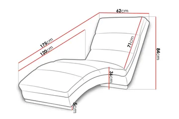 Regalado Liggestol - Møbler - Stoler - Lenestoler - Liggestol
