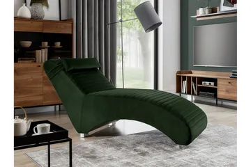 Staffin Liggfåtölj 73 cm NO_BRAND Dark green - Møbler - Stoler - Lenestoler - Liggestol