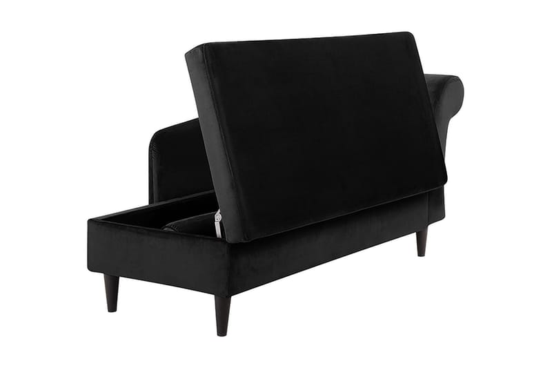 Tyland Sjeselong Høyre - Svart - Møbler - Stoler - Lenestoler - Liggestol