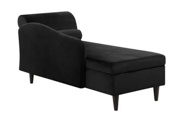 Tyland Sjeselong Høyre - Svart - Møbler - Stoler - Lenestoler - Liggestol
