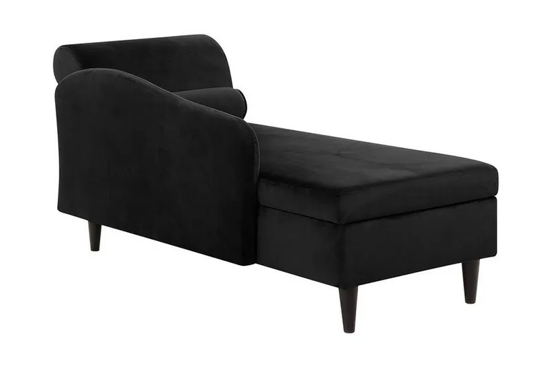 Tyland Sjeselong Høyre - Svart - Møbler - Stoler - Lenestoler - Liggestol