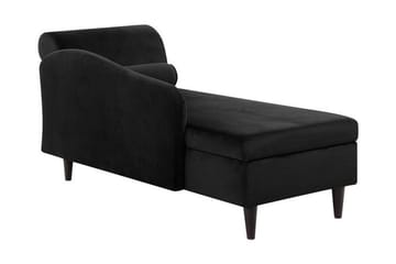 Tyland Sjeselong Høyre - Svart - Møbler - Stoler - Lenestoler - Liggestol