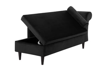 Tyland Sjeselong Høyre - Svart - Møbler - Stoler - Lenestoler - Liggestol