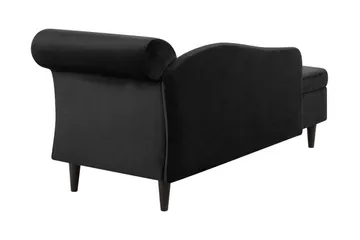 Tyland Sjeselong Høyre - Svart - Møbler - Stoler - Lenestoler - Liggestol