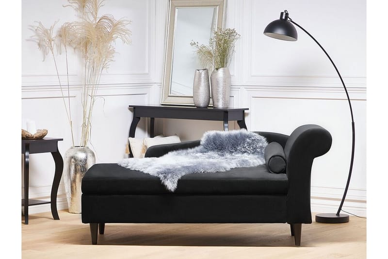 Tyland Sjeselong Høyre - Svart - Møbler - Stoler - Lenestoler - Liggestol