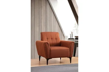 Lilesville Lenestol - Rød - Møbler - Stoler - Lenestoler