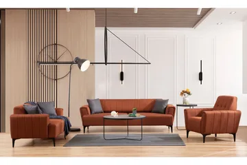 Lilesville Lenestol - Rød - Møbler - Stoler - Lenestoler