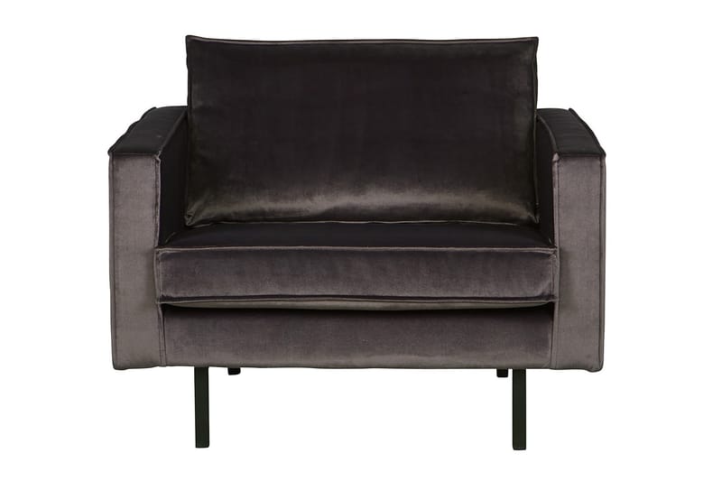 Lissbon Fløyelslenestol, Antrasitt