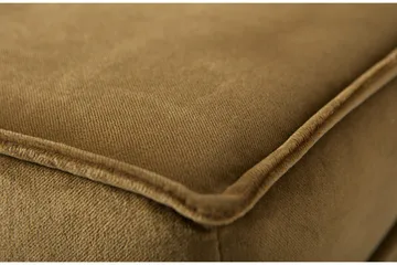 Lissbon Fløyelslenestol - Honninggul - Møbler - Stoler - Lenestoler - Fløyelslenestol