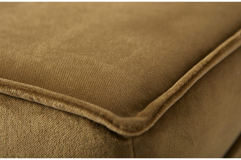 Lissbon Fløyelslenestol - Honninggul - Møbler - Stoler - Lenestoler - Fløyelslenestol