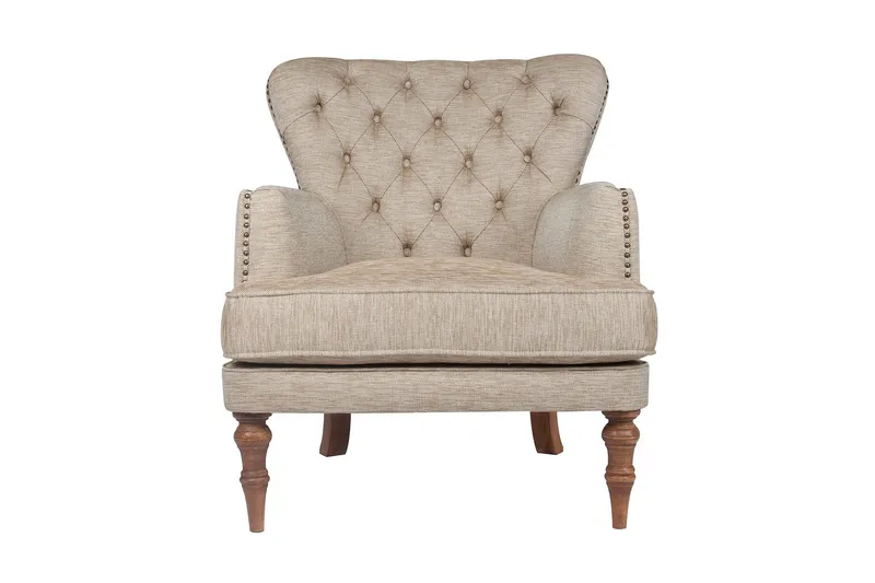 Londonia Lenestol - Lysebrun/Natur - Møbler - Stoler - Lenestoler