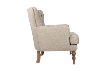 Londonia Lenestol - Lysebrun/Natur - Møbler - Stoler - Lenestoler