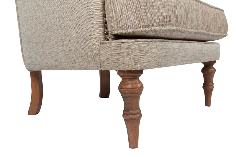 Londonia Lenestol - Lysebrun/Natur - Møbler - Stoler - Lenestoler