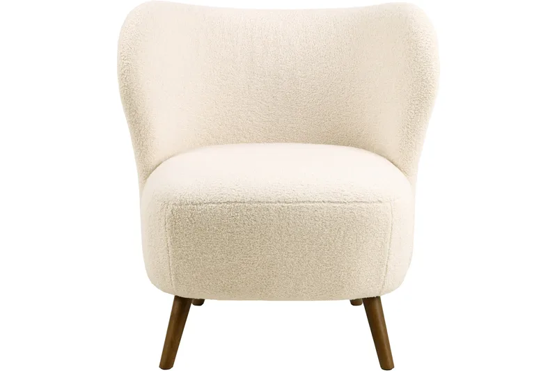 Loungestol Sanu - Beige - Møbler - Stoler - Lenestoler - Lenestol uten armlene