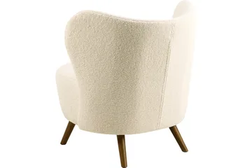 Loungestol Sanu - Beige - Møbler - Stoler - Lenestoler - Lenestol uten armlene