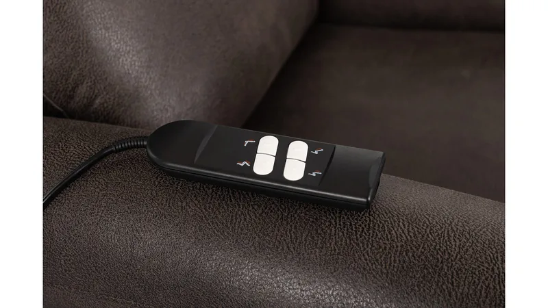 Lunaro reclinerlenestol elektrisk - Brun - Møbler - Stoler - Lenestoler - Recliner