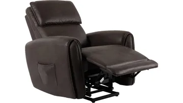 Lunaro reclinerlenestol elektrisk - Brun - Møbler - Stoler - Lenestoler - Recliner