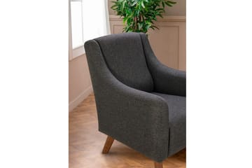 Malkiat Lenestol - Antrasitt - Møbler - Stoler - Lenestoler