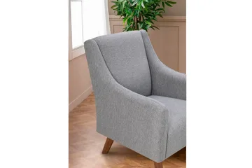 Malkiat Lenestol - Grå - Møbler - Stoler - Lenestoler