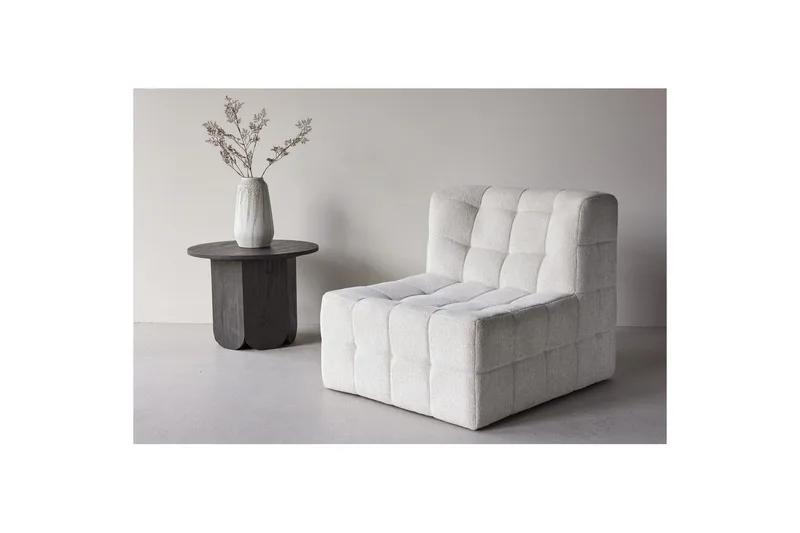 Malou Lenestol - Beige - Møbler - Stoler - Lenestoler - Lenestol uten armlene