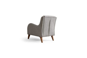 Mami Öronlappsfåtölj - Krem/Blå - Møbler - Stoler - Lenestoler - Ørelappstol