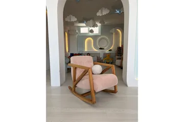 Mamuni Lenestol - Rosa - Møbler - Stoler - Lenestoler