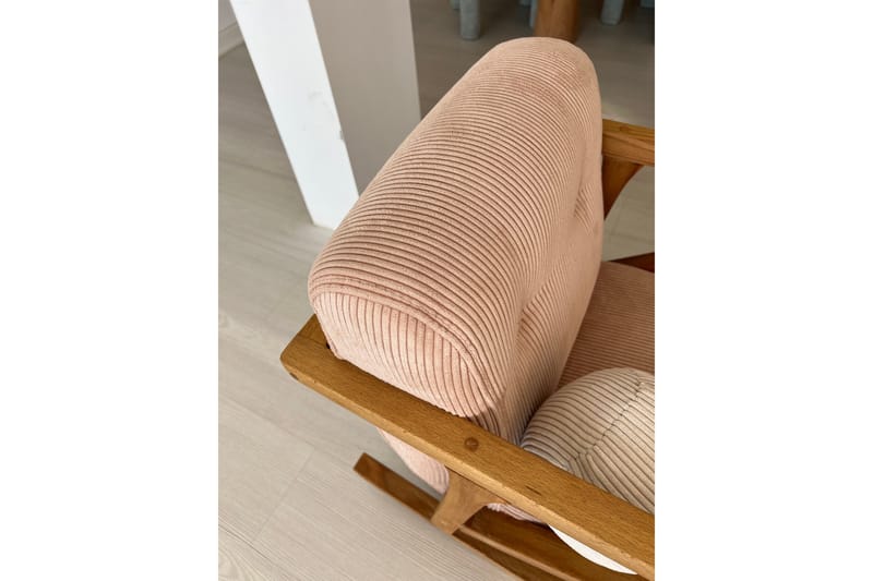 Mamuni Lenestol - Rosa - Møbler - Stoler - Lenestoler
