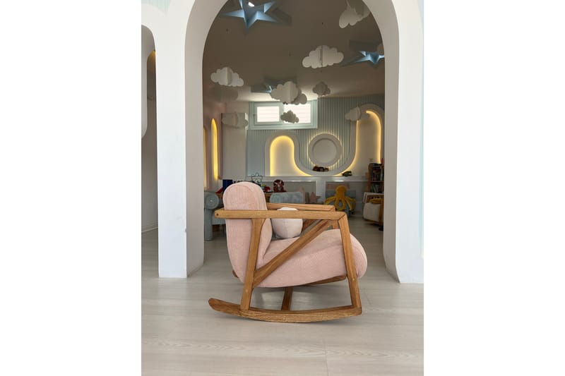 Mamuni Lenestol - Rosa - Møbler - Stoler - Lenestoler