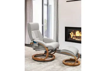 Massasjestol Force - Grå, lyst tre - Møbler - Stoler - Lenestoler - Massasjestol