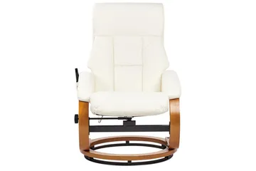 Massasjestol Force - Hvit, lyst tre - Møbler - Stoler - Lenestoler - Massasjestol