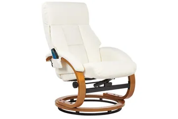 Massasjestol Force - Hvit, lyst tre - Møbler - Stoler - Lenestoler - Massasjestol