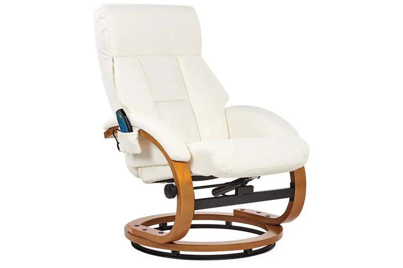 Massasjestol Force - Hvit, lyst tre - Møbler - Stoler - Lenestoler - Massasjestol