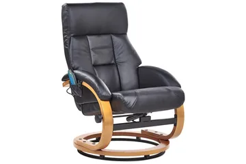 Massasjestol Force - Svart, lyst tre - Møbler - Stoler - Lenestoler - Massasjestol