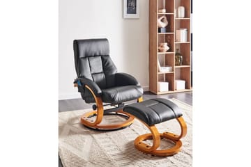 Massasjestol Force - Svart, lyst tre - Møbler - Stoler - Lenestoler - Massasjestol