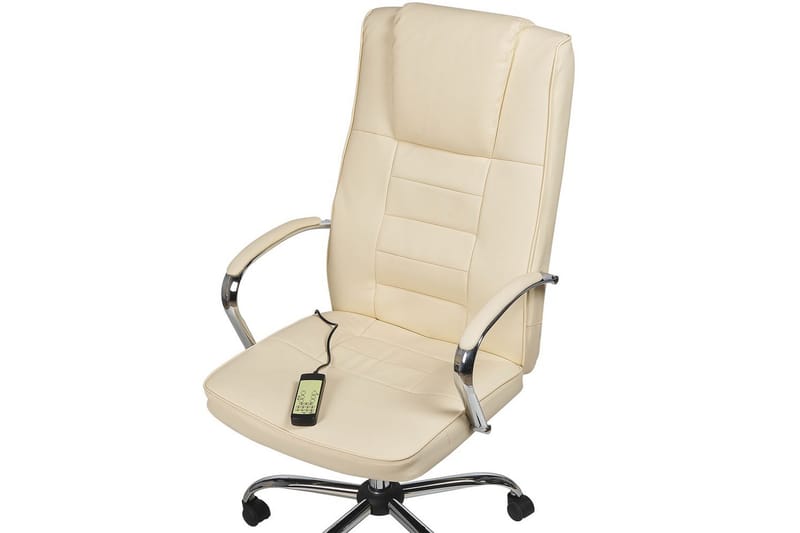 Massasjestol Grandeur Beige/Sølv - Beige/Sølv - Møbler - Stoler - Lenestoler - Massasjestol